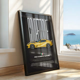 812 Competizione Car Poster
