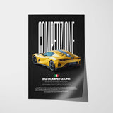 812 Competizione Car Poster