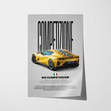 812 Competizione Car Poster
