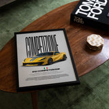812 Competizione Car Poster