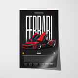 Ferrari F80 Poster