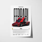 Ferrari F80 Poster