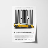 Lamborghini Huracán Performante Poster