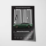 Aston Martin DBS Superleggera Poster