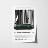 Aston Martin DBS Superleggera Poster