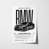 BMW M4 G82 Competition Poster