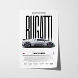 Bugatti Centodieci Poster