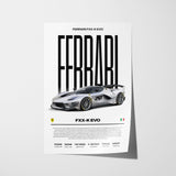 Ferrari FXX-K EVO Poster