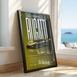 Bugatti Bolide Poster