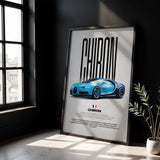 Chiron Car Poster