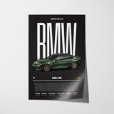 BMW M5 CS Poster