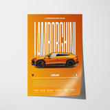 Lamborghini Urus Poster