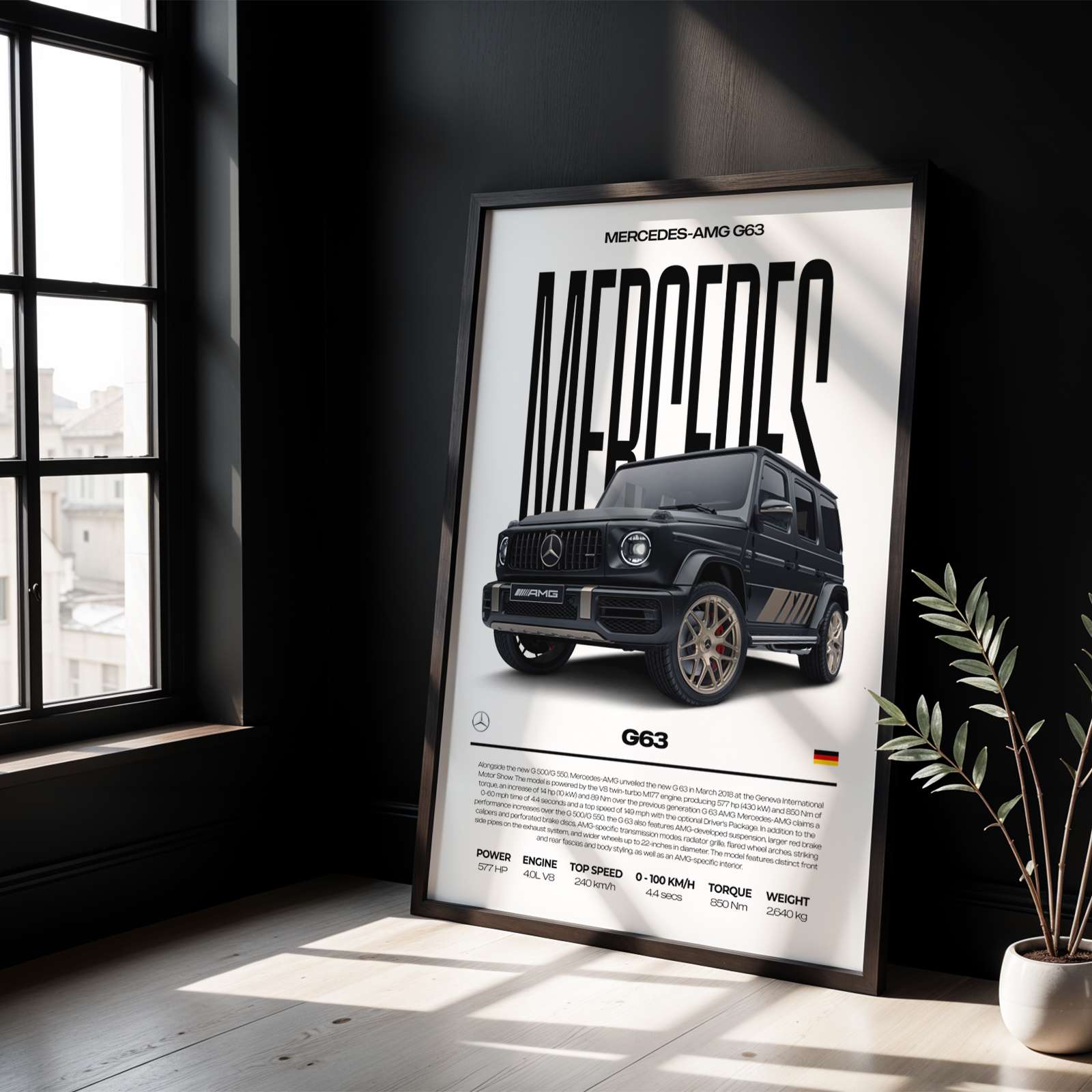 Mercedes-AMG G63 Poster