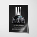 M4 G82 Competition Car Poster