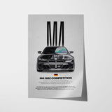 M4 G82 Competition Car Poster