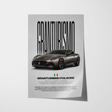 Granturismo Folgore Car Poster