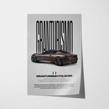 Granturismo Folgore Car Poster