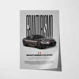 Granturismo Folgore Car Poster
