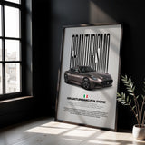 Granturismo Folgore Car Poster