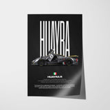 Huayra R Car Poster