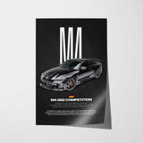 M4 G82 Competition Car Poster