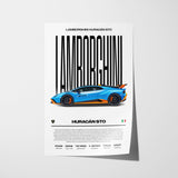 Lamborghini Huracán STO Poster