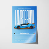 Lamborghini Huracán STO Poster