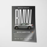 BMW M2 F87 Competition Poster