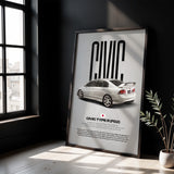 Civic FD2 Type-R Car Poster