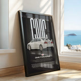 Civic FD2 Type-R Car Poster
