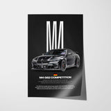 M4 G82 Competition Car Poster