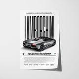 Lamborghini Reventón Roadster Poster