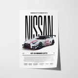 Nissan GT-R Nismo GT3 Poster