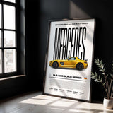 Mercedes-Benz SLS AMG Black Series Poster