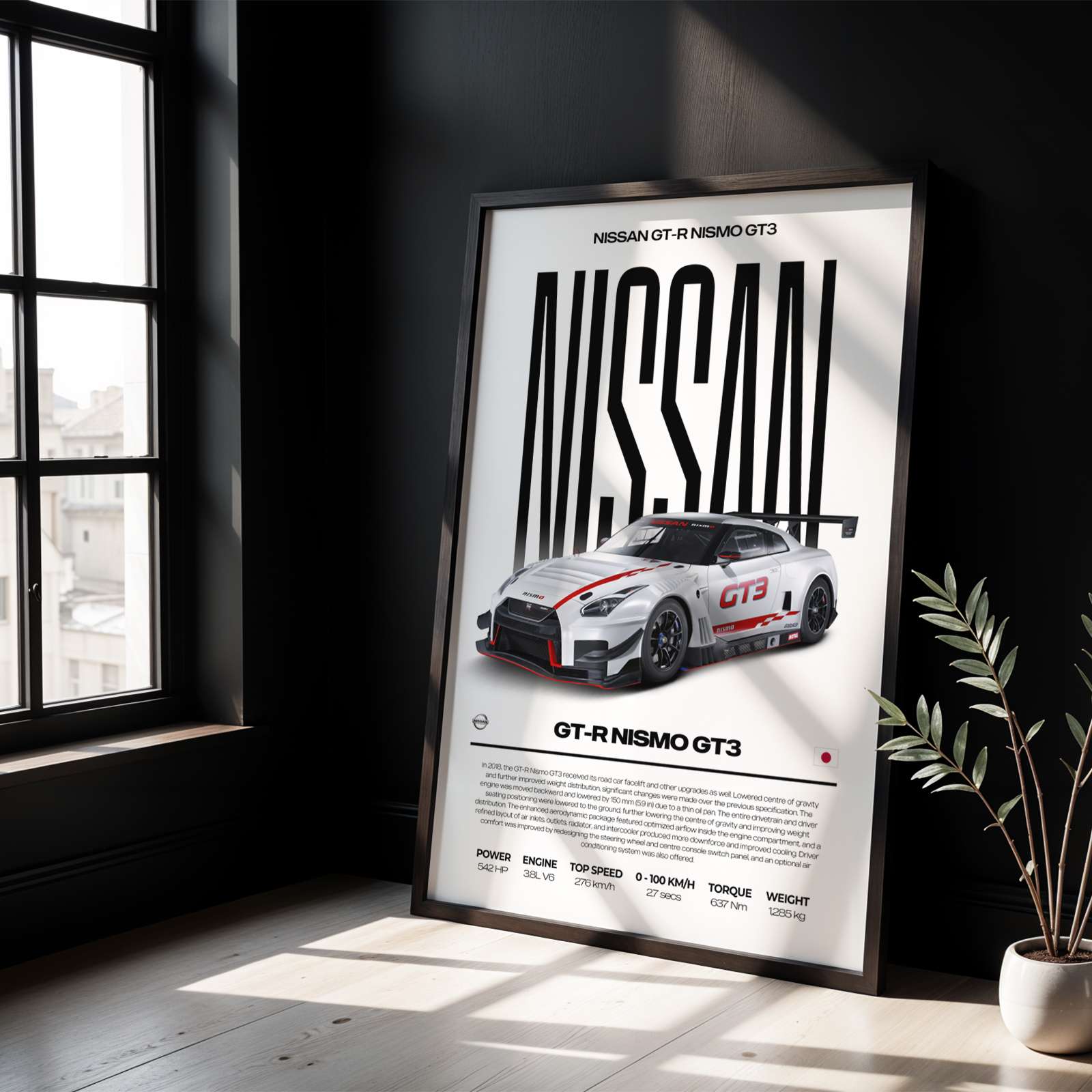 Nissan GT-R Nismo GT3 Poster