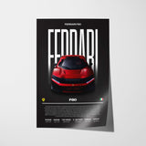 Ferrari F80 Poster