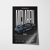 McLaren Elva Poster