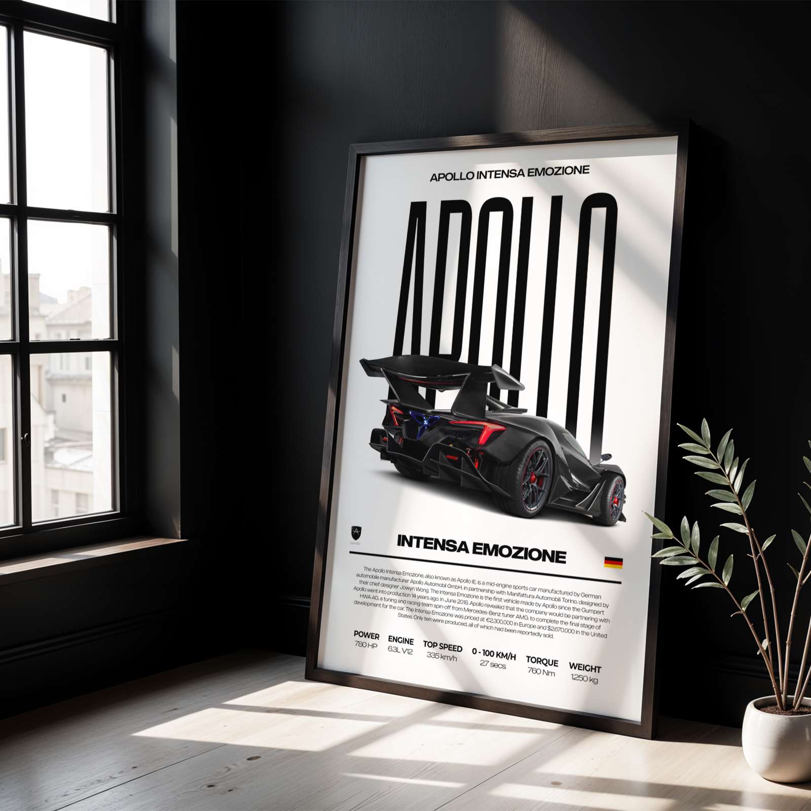 Apollo Intensa Emozione Poster