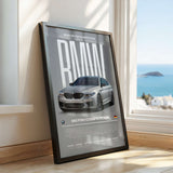 BMW M5 F90 Competition Poster