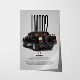 LM002 Car Poster