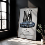 M850i G15 Car Poster