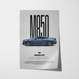 M850i G15 Car Poster