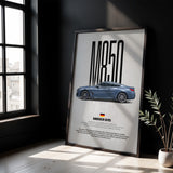 M850i G15 Car Poster