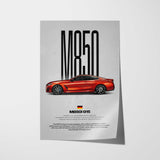 M850i G15 Car Poster