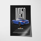 M850i G15 Car Poster