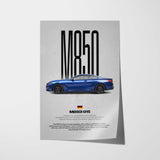 M850i G15 Car Poster