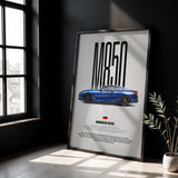 M850i G15 Car Poster
