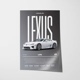 Lexus LFA Poster