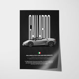 Gallardo LP-570 Spyder Performante Car Poster