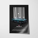 Valhalla Car Poster